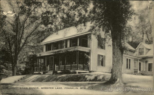 Aiken Manor, Webster Lake Franklin New Hampshire