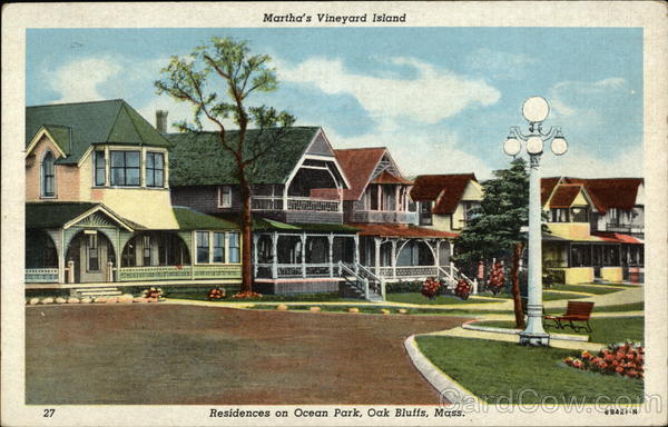 Martha's Vineyard Island Oak Bluffs Massachusetts