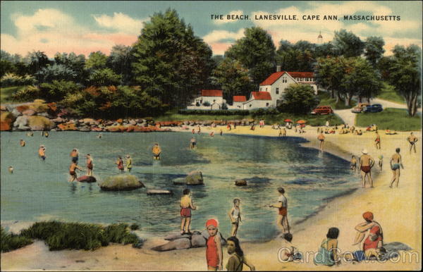 The Beach, Lanesville, Cape Ann Gloucester Massachusetts