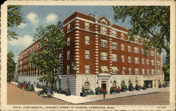 Hotel Continental Cambridge Massachusetts
