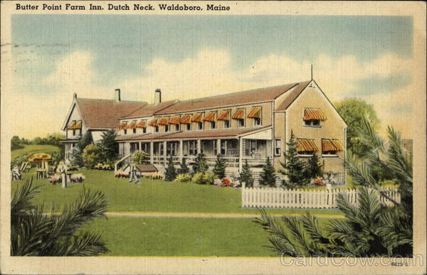 Butter Point Farm Inn, Dutch Neck Waldoboro Maine
