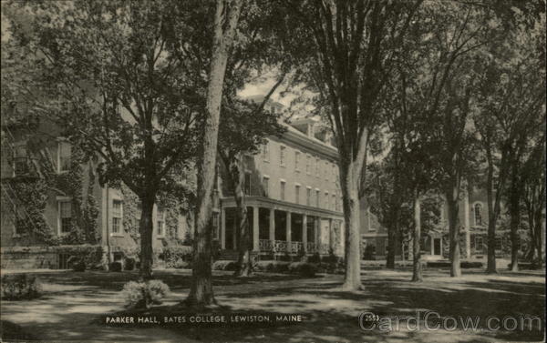 Parker Hall, Bates College Lewiston Maine