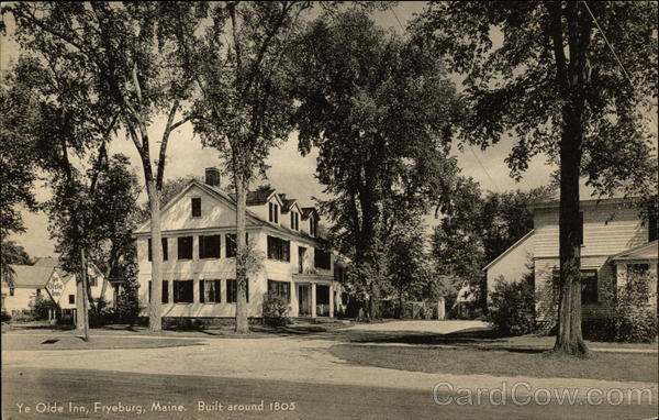 Ye Olde Inn Fryeburg Maine