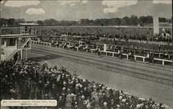Pimlico Race Track -Preakness Day Baltimore, MD Postcard Postcard