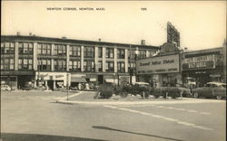 Newton Corner Massachusetts Postcard Postcard