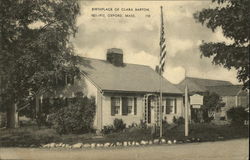 Birthplace Of Clara Barton 1821-1912 Postcard