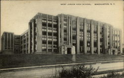West Junior High School Postcard