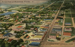 Aerial View of Homestead, Florida Postcard