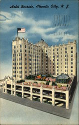 Hotel Seaside Postcard