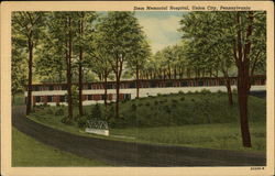 Stem Memorial Hospital Postcard