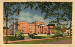 Newark High School New York Postcard Postcard