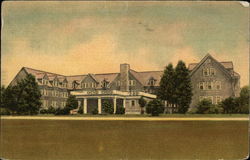 Pocohanne Lodge, Pocono Crest Pocono Pines, PA Postcard Postcard