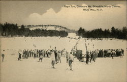 Rope Tow, Cranmore Mt. Skimobile Postcard