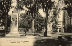 World War Memorial, The Common Postcard
