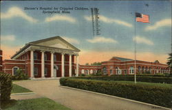 Shriner's Hospital for Crippled Children Postcard
