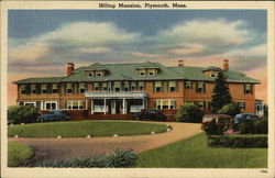 Hilltop Mansion Plymouth, MA Postcard Postcard