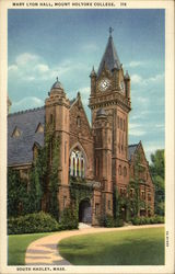 Mary Lyon Hall, Mount Holyoke College Postcard