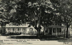 Doolittle Universalist Home for Aged Persons Postcard