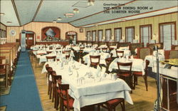 Greetings from The Main Dining Room of The Lobster House Charlestown, MA Postcard Postcard