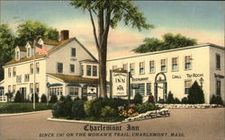 Charlemont Inn 1787 Massachusetts Postcard Postcard
