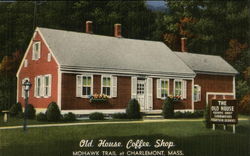 The Old House Coffee Shop Charlemont, MA Postcard Postcard