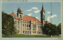 B.M.C. Durfee High School Fall River, MA Postcard Postcard