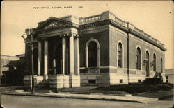 Post Office Auburn, ME Postcard Postcard