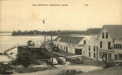 The Lobster Pot Friendship, ME Postcard Postcard