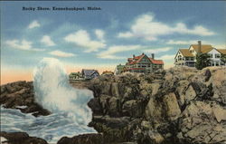 Rocky Shore Postcard