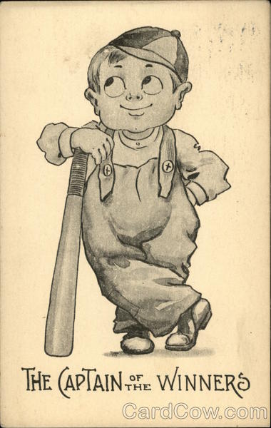 The Captain of the Winners - Boy with Bat Baseball