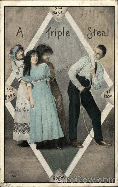 A Triple Steal Baseball