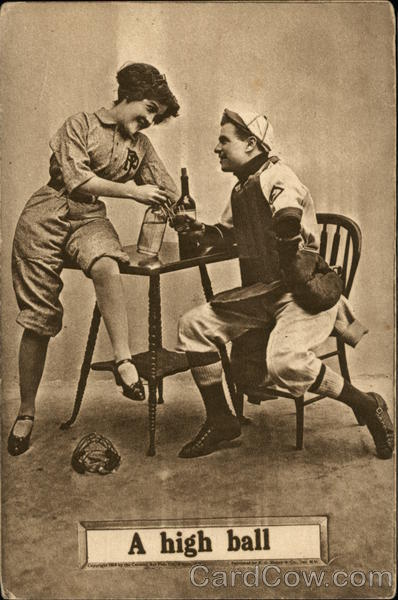 A High Ball Baseball