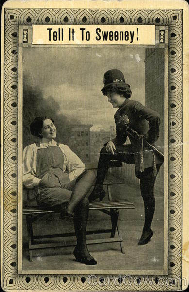 Tell it to Sweeney! Police