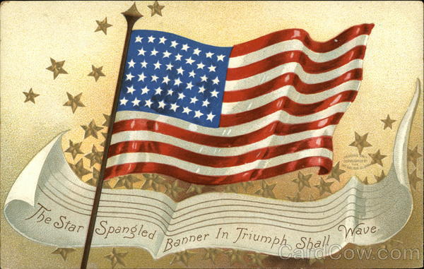 The Star Spangled Banner in Triumph Shall Wave Patriotic