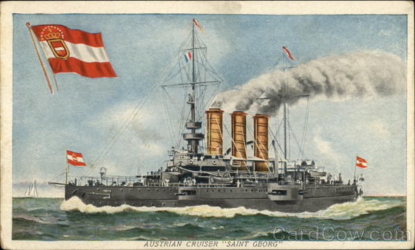 Austrian Cruiser Saint Georg Navy