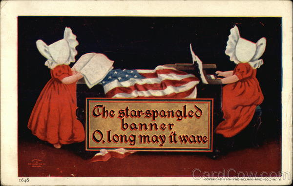 The Star-Spangled Banner O, Long May it Wave Sunbonnet Babies