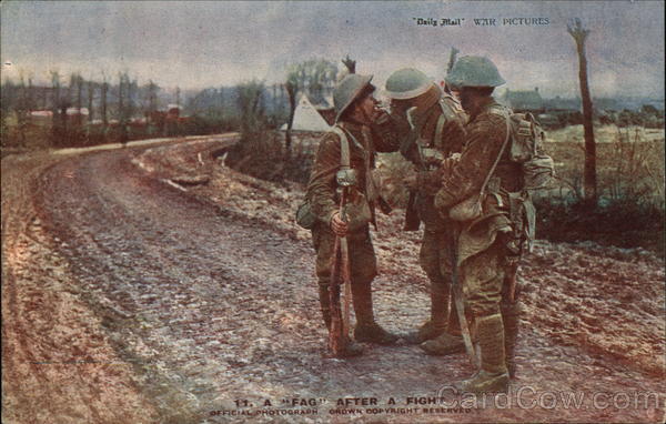 A Fag After a Fight World War I