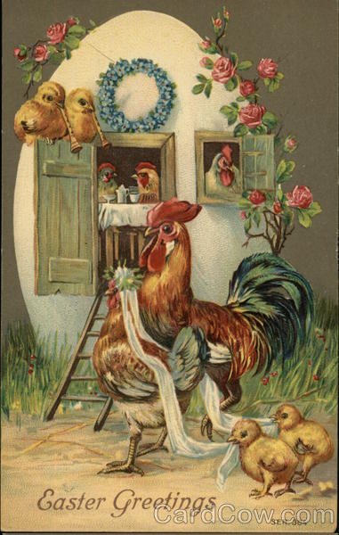 Easter Greetings - Chicks With Chicks