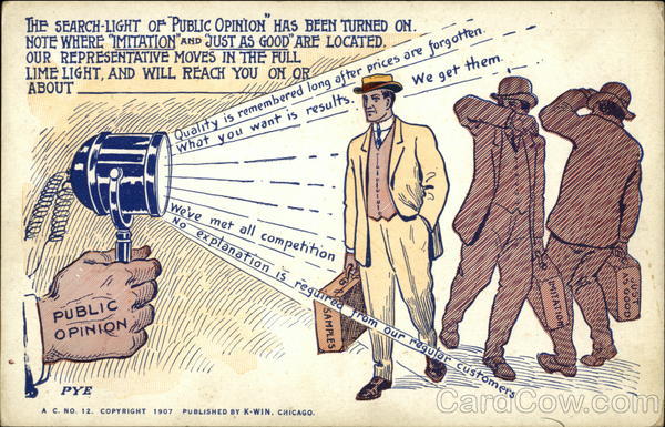 Search light of Public Opinion Advertising