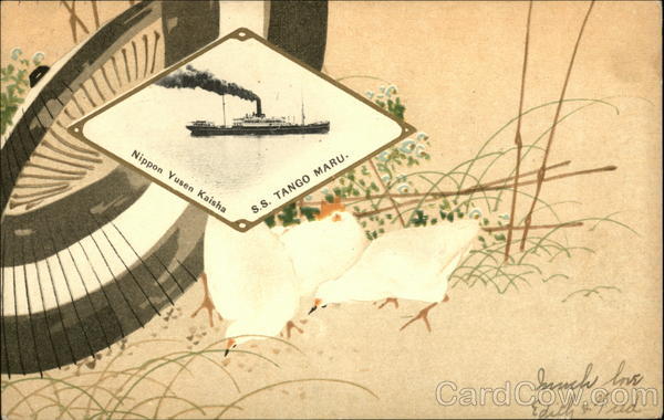 Nippon Yusen Kaisha - S.S. Tango Maru Steamers