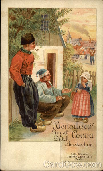Bensdorp's Royal Dutch Cocoa, Amsterdam Advertising