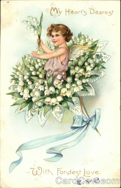 My Heart's Dearest, With Fondest Love Cupid