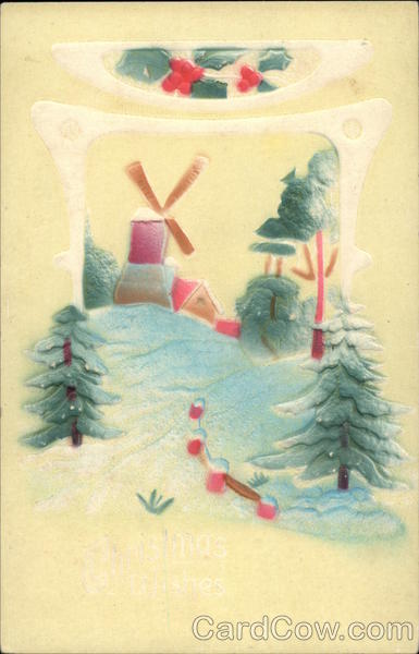Winter Scene Airbrushed