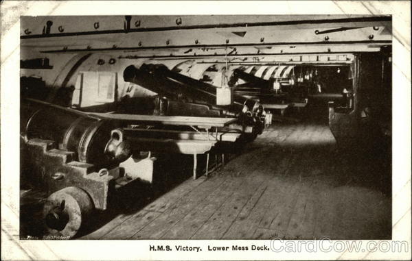 H.M.S. Victory - Lower Mess Deck Boats, Ships