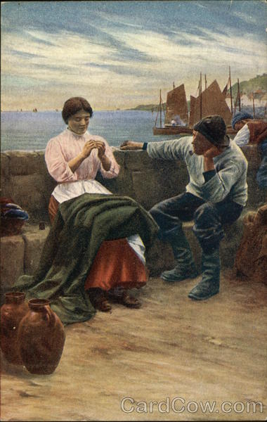 A Cornish Idyll by Walter Langley Art