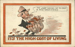 It's the High Cost of Living Postcard