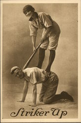 Striker Up Postcard