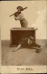 Play Ball Postcard