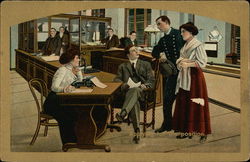 Applying for the Position Business & Office Postcard Postcard