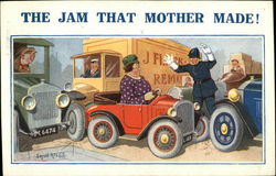 The Jam That Mother Made! Comic, Funny Postcard Postcard